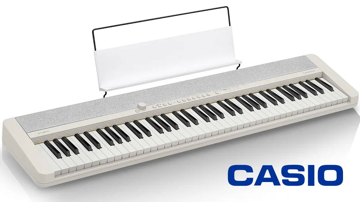 Chollo Teclado de piano Casio CT-S1-76WE con 76 teclas sensibles a la velocidad y 61 tonos por sólo 295€ con envío gratis