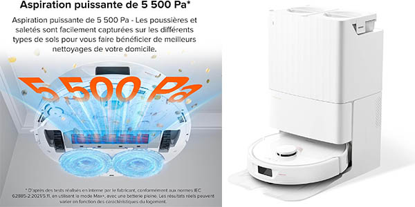 Consigue el robot más avanzado de Roborock que aspira y friega como un todoterreno a su precio MÍNIMO