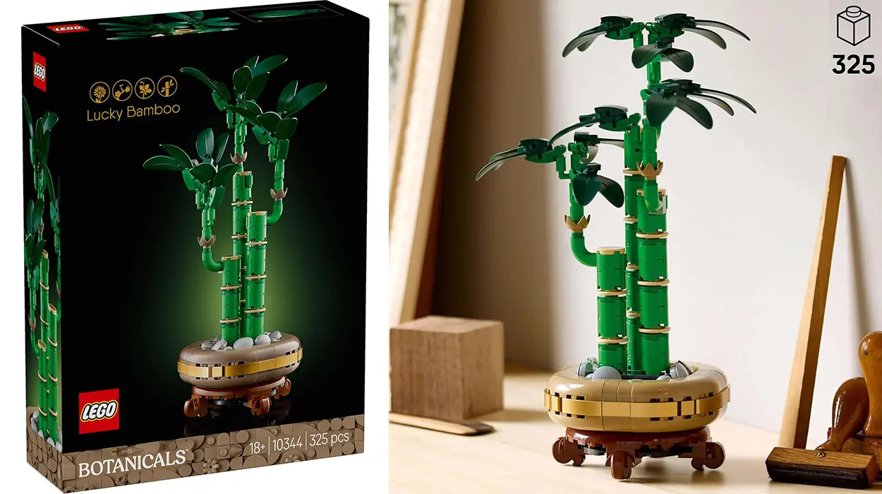 Chollo Set Bambú de la Suerte de LEGO Botanicals por sólo 21,37€ (-28%)