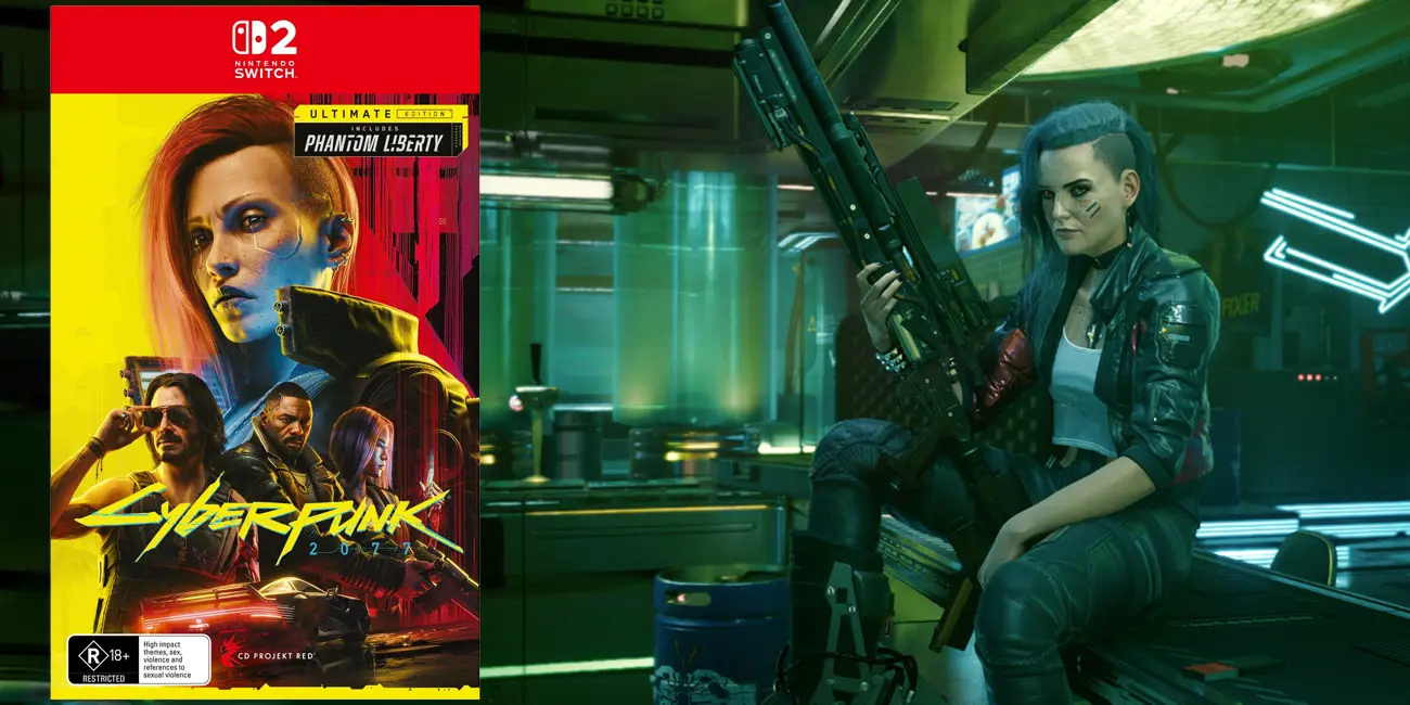 Chollo pre-compra Cyberpunk 2077 Ultimate Edition para Switch 2 por sólo 59,99€ con envío gratis (-17%)