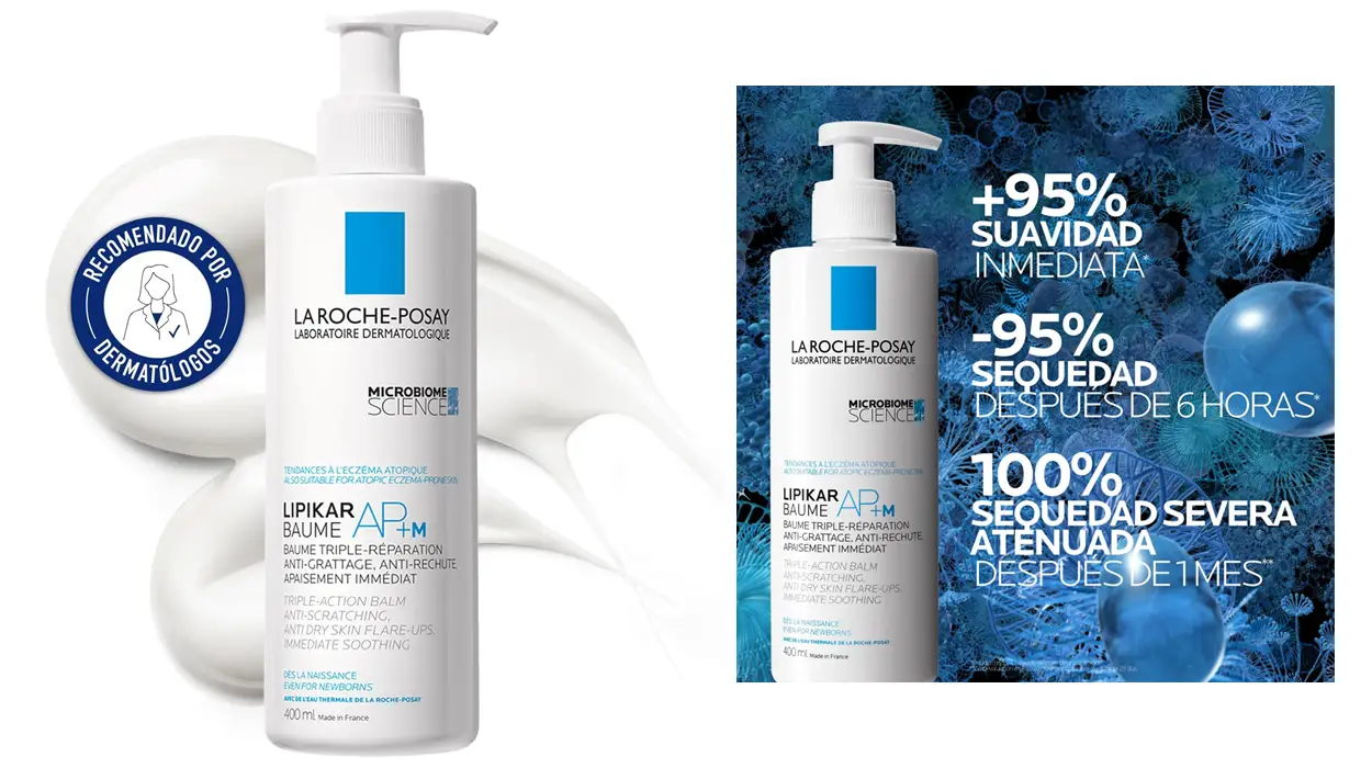 Chollo Bálsamo hidratante corporal La Roche Posay Lipikar de 400 ml por sólo 16€ (-29%)