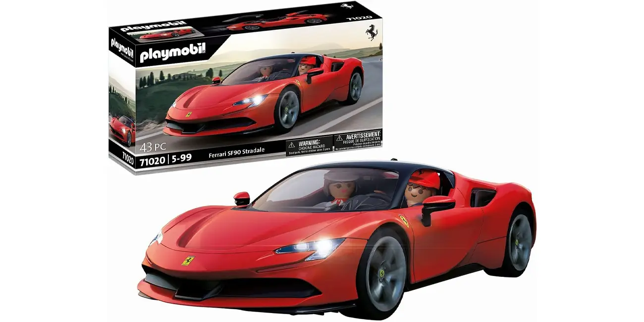 Chollo Set PLAYMOBIL Ferrari SF90 por sólo 34,80€ con envío gratis (50% de descuento)