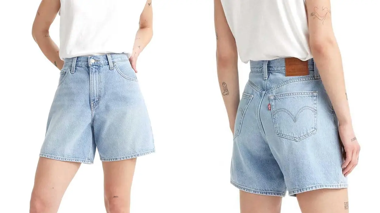 Chollo Pantalón corto Levi’s High Rise Baggy para mujer por sólo 41,95€ con envío gratis (-40%)