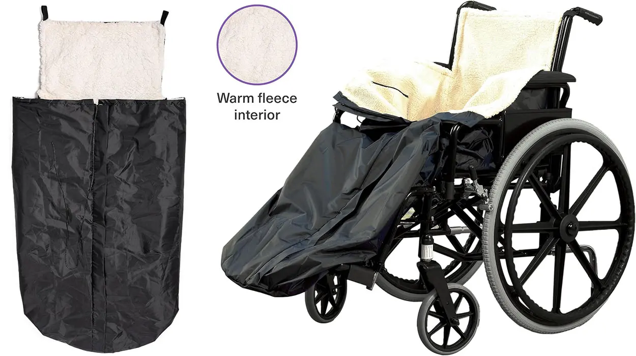Chollo Cubrepiernas Bramble con forro polar para silla de ruedas por sólo 28,25€ (-24%)
