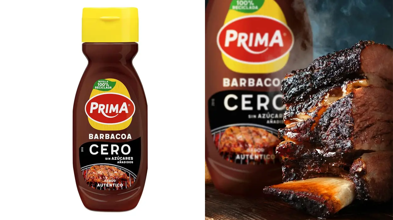 Chollazo Salsa barbacoa Prima Cero sin azúcares añadidos de 265 g por sólo 1€ (-63%)
