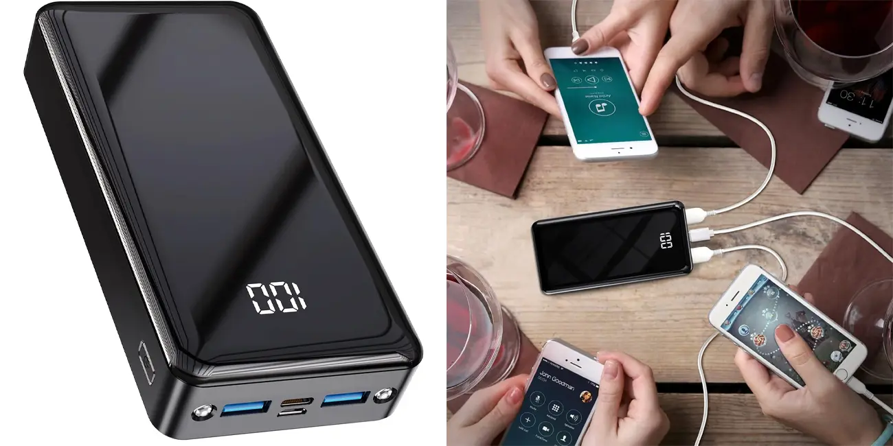 Chollo Powerbank EVARY T82 de 24.000 mAh por sólo 20€ (20% de descuento)