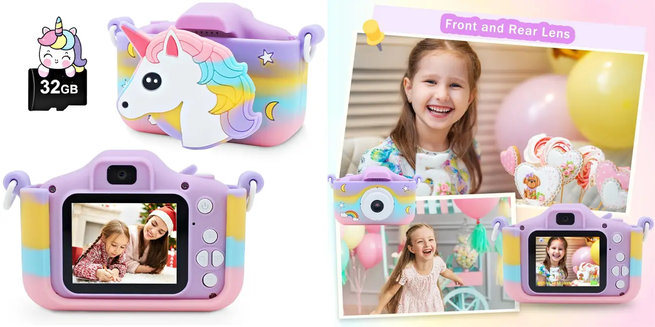 Chollo Cámara de fotos infantil ITIPLINK 1080p por sólo 24,36€ (-33%)