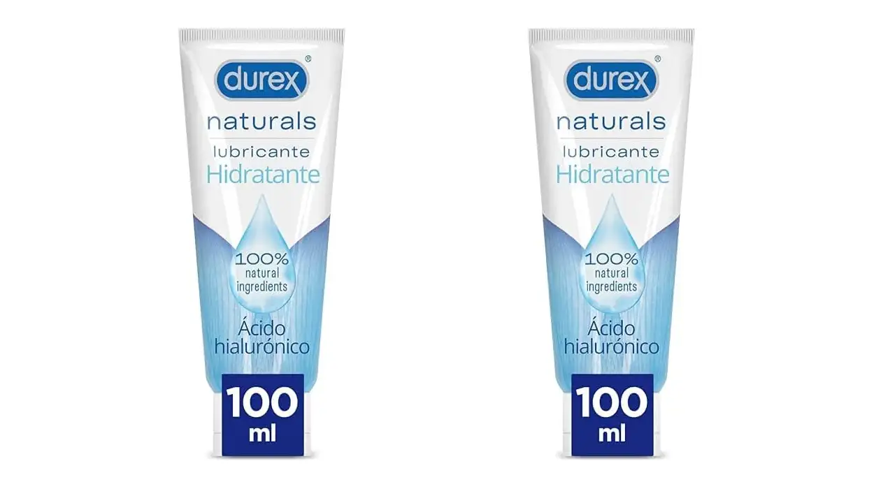 Chollo Pack x2 de lubricante Durex Naturals de 100 ml por sólo 10,60€ (-64%)