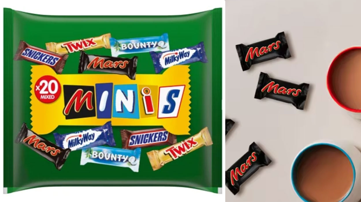 Chollo Surtido de chocolatinas Mars Minis de 400 g por sólo 5,16€ (-20%)
