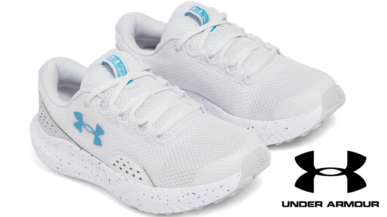Chollo Zapatillas de running Under Armour UA Charged Surge 4 grises para mujer por sólo 39,49€ con envío gratis (-34%)