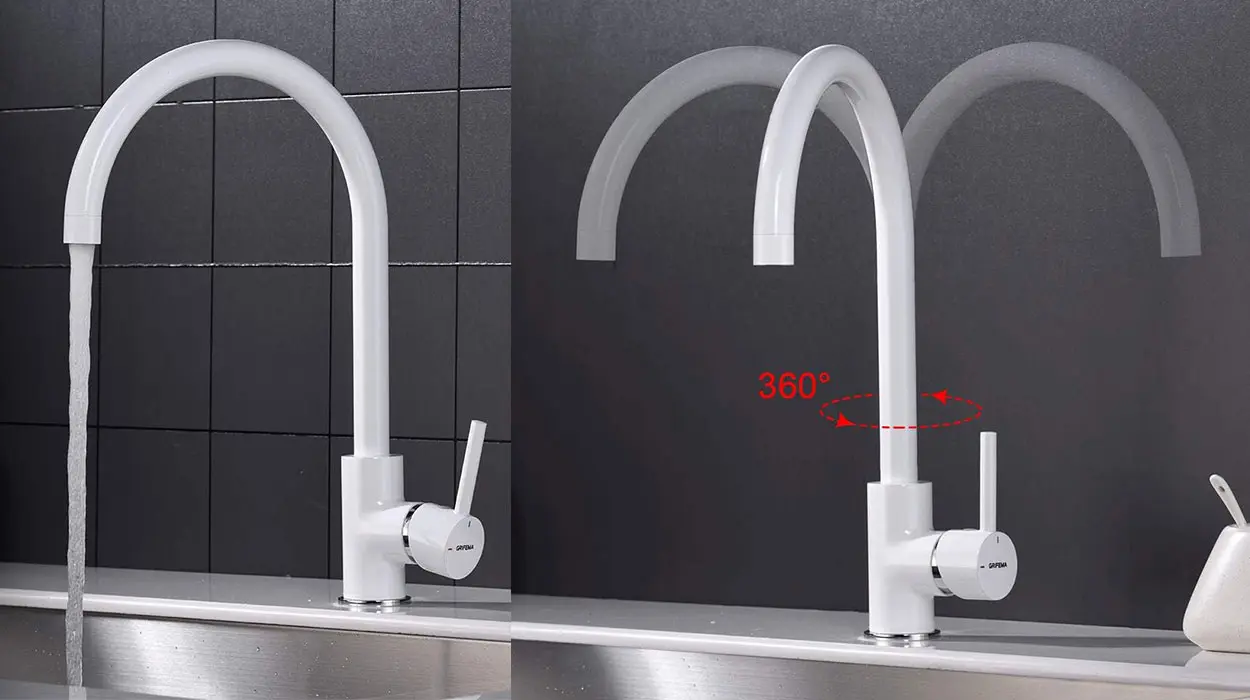 Chollo Grifo de cocina Grifema Irismart con caño giratorio 360° por sólo 31,68€ con envío gratis