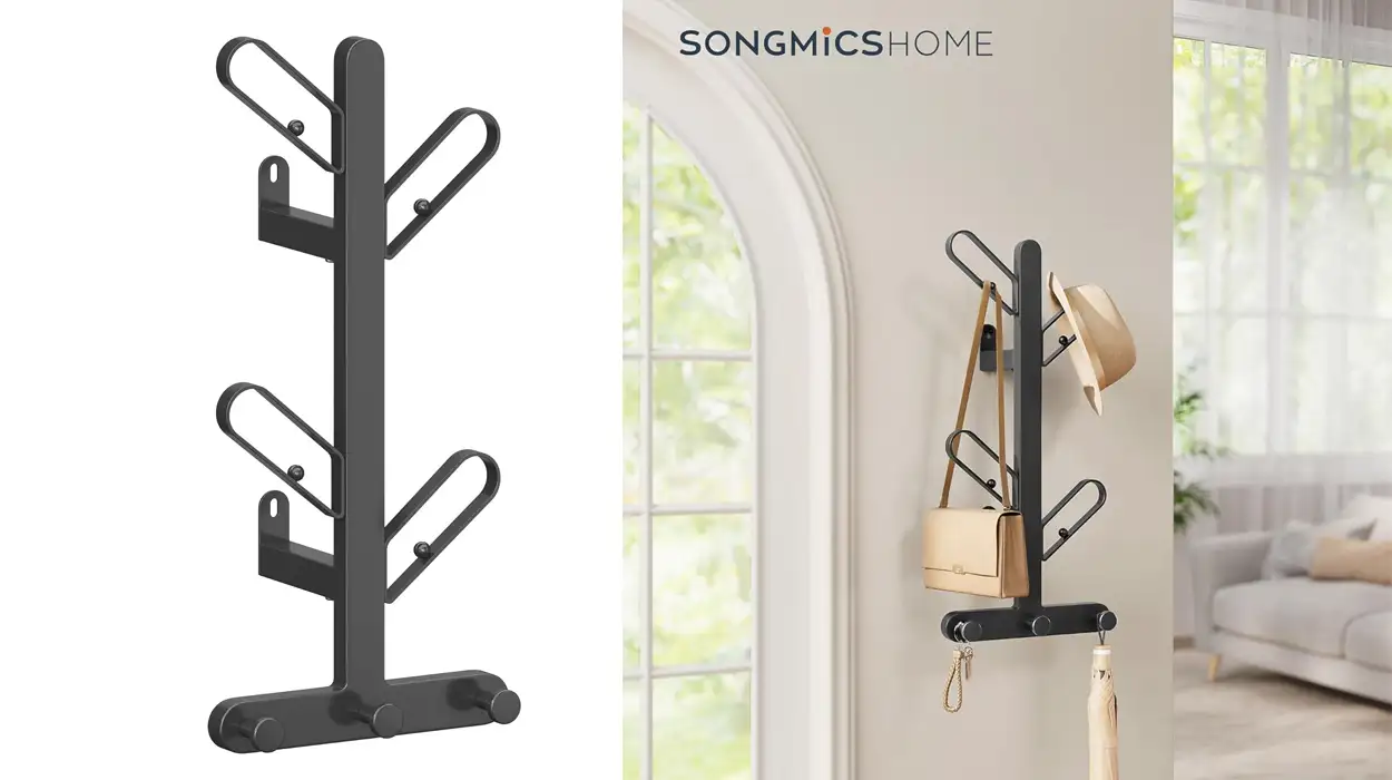 Chollo Perchero de pared Sonmigcs con diseño de rama por sólo 8,39€ (-30%)