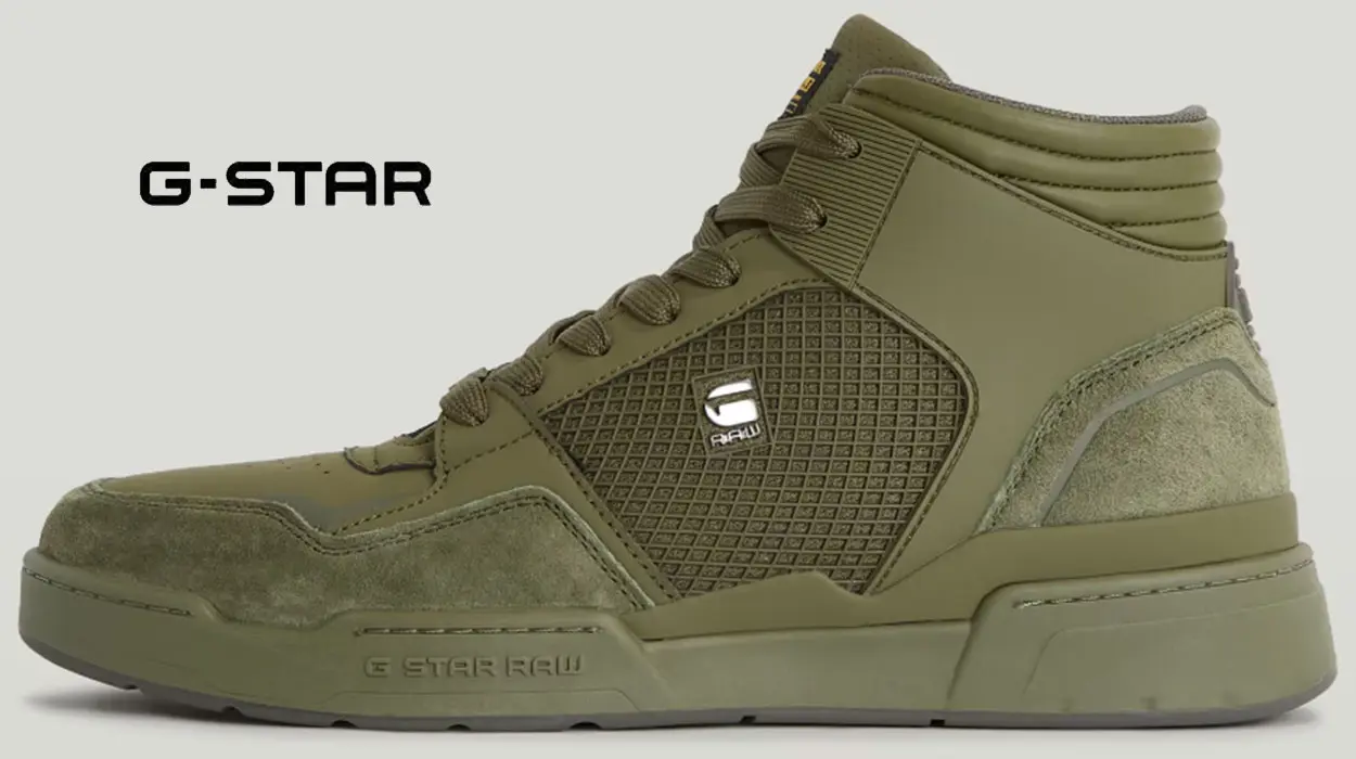 Chollo Zapatillas G-Star Attacc Cup Mid para hombre por sólo 49,99€ (-61%)