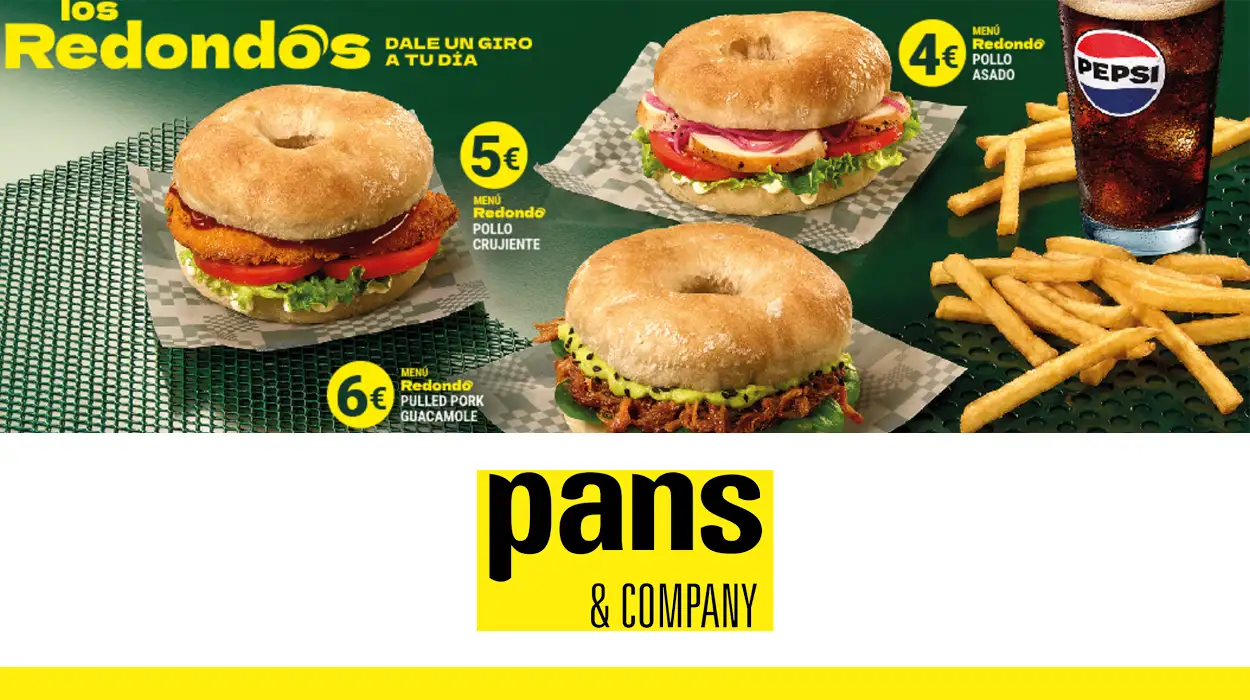 Menús Redondos de Pans & Company desde sólo 4€