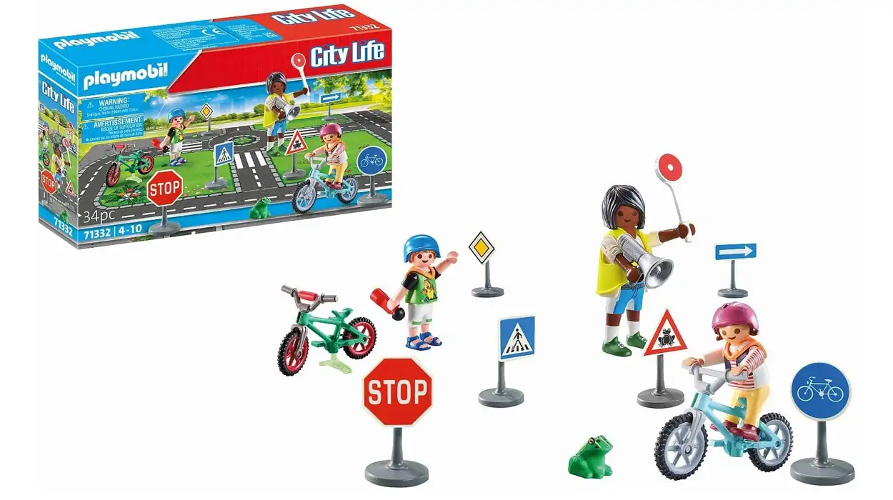 Chollo Set Playmobil City Life Educación Vial, Curso de Bicicletas por sólo 5,73€ (-62%)