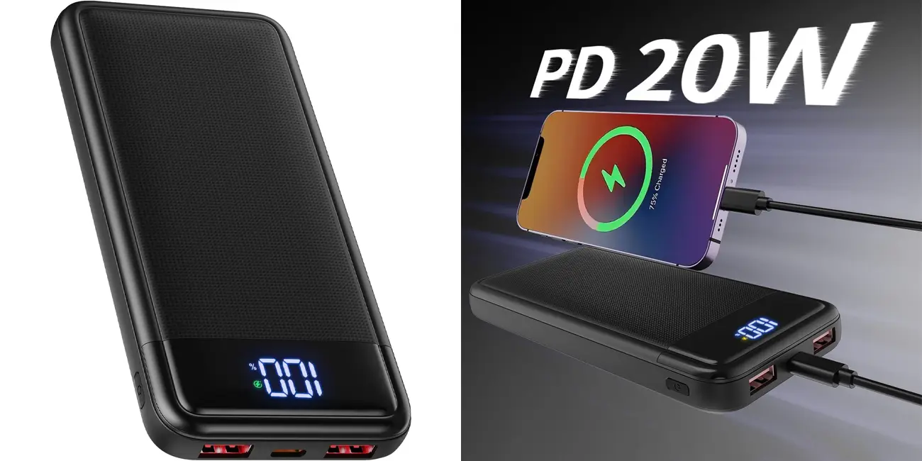 Ideal para escapadas o emergencias: este powerbank de 13.800 mAh con carga rápida cuesta sólo 11,39€ en Amazon