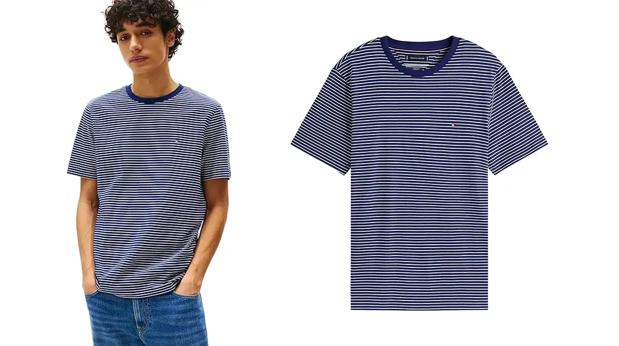 Chollo Camiseta Tommy Hilfiger Seasional Solid Tee para hombre por sólo 23€ (-42%)