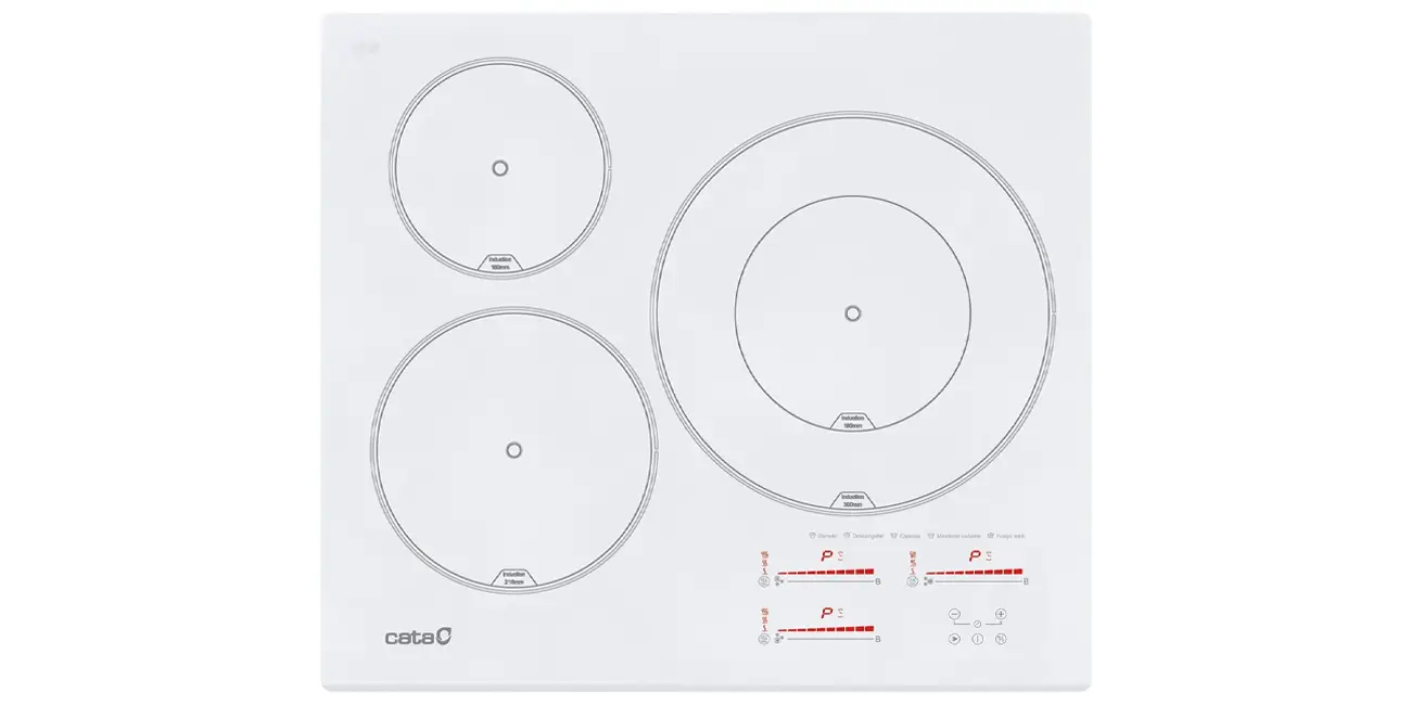 Chollo Placa de inducción Cata INSB 6030 WH con 3 zonas por sólo 319€ con envío gratis (-47%)