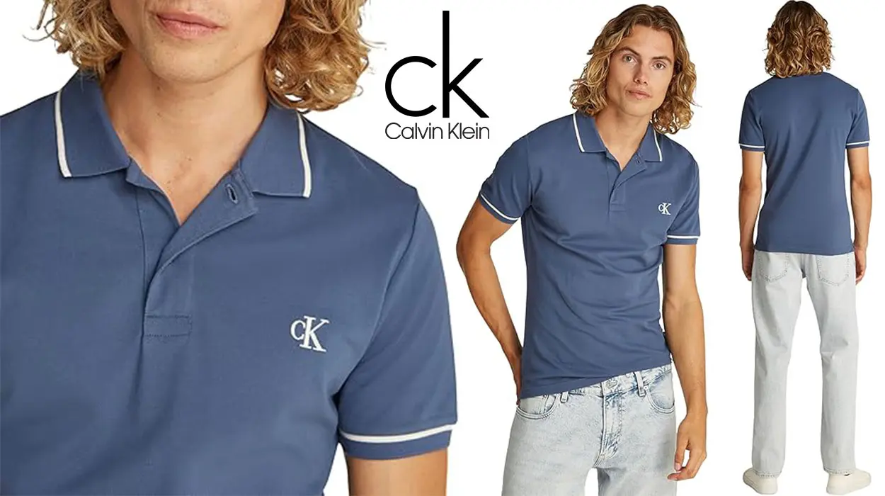 Chollo Polo Calvin Klein Essentials para hombre por sólo 38,95 con envío gratis (-44%)