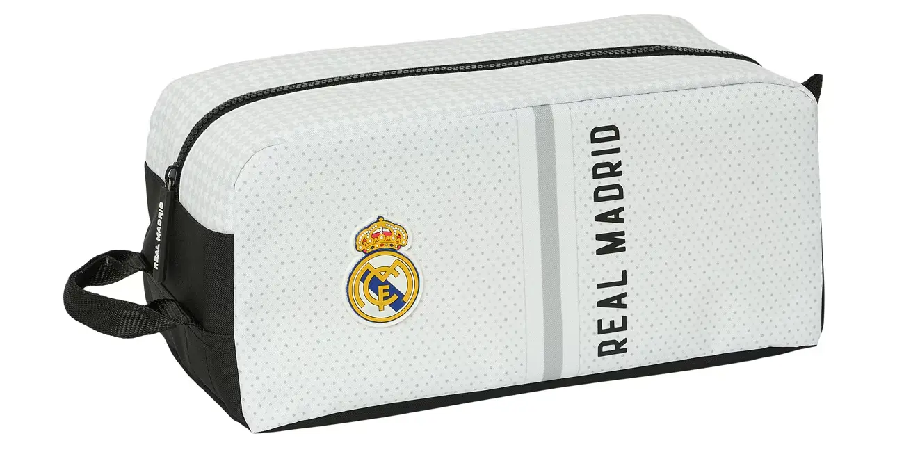 Chollo Zapatillero multiusos Safta Real Madrid 24/25 por sólo 11,99€ (-53%)