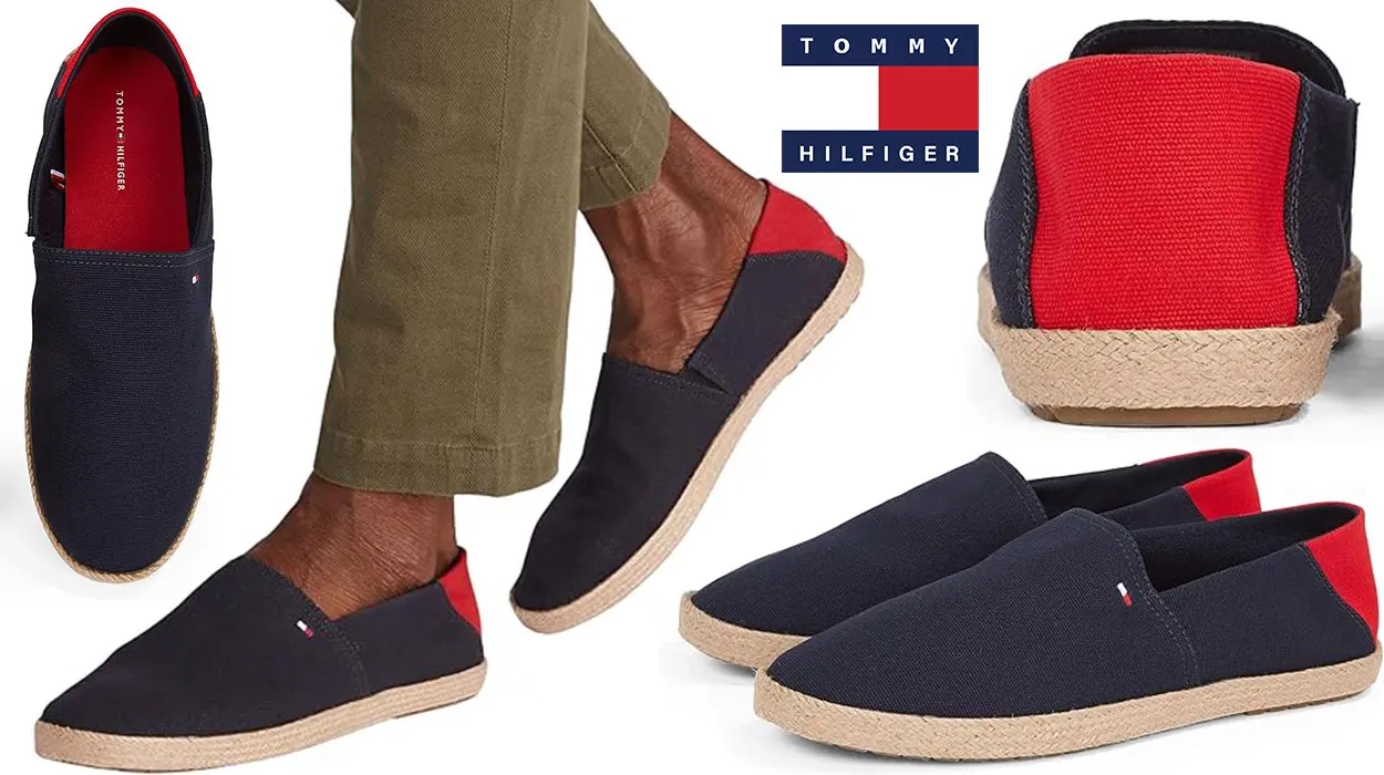 Chollo Alpargatas Tommy Hilfiger para hombre por sólo 41,45€ con envío gratis (-24%)