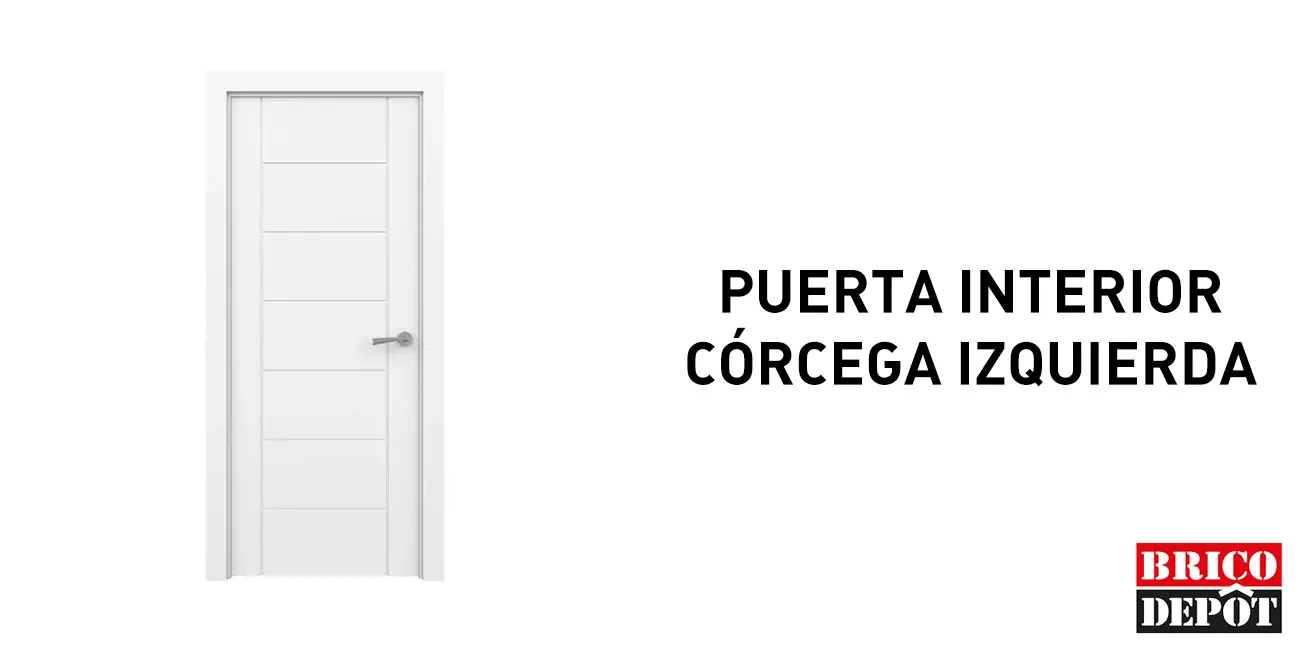 Chollazo Puerta de Interior Córcega blanco izquierda (203 x 62,5 cm) por sólo 24,95€ (-71%)