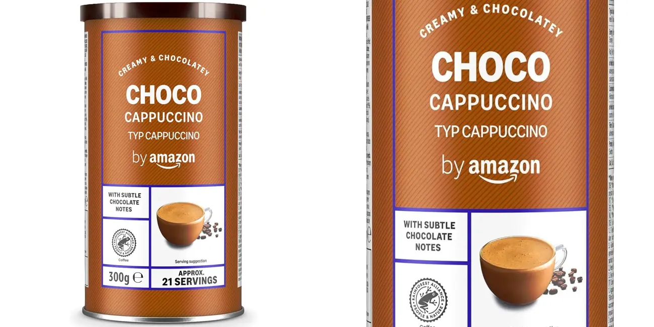 Chollo Café instantáneo capuchino by Amazon de 300 gr por sólo 4,18€ (-30%)