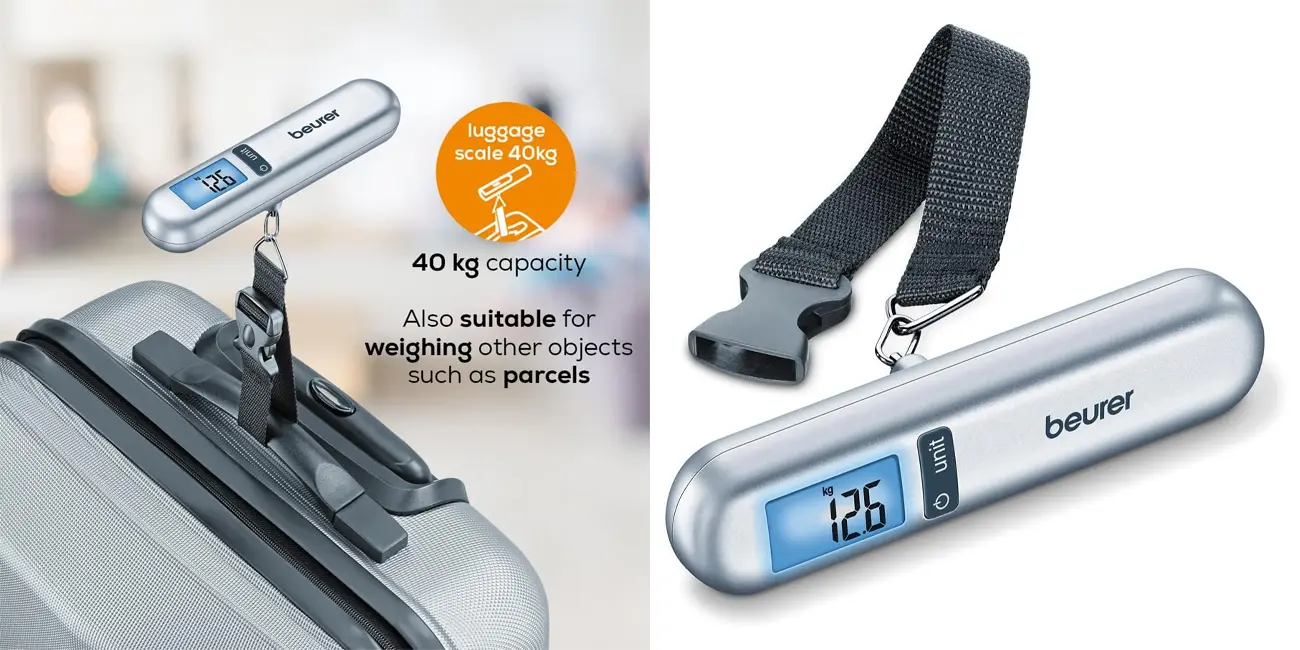 Chollo Báscula para maletas Beurer LS06 hasta 40 kilos por sólo 8,99€ (-59%)