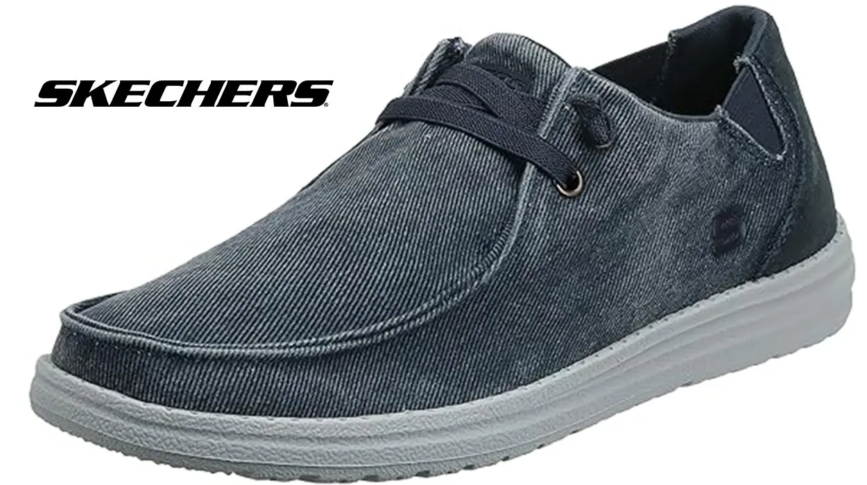 Chollo Zapatillas Skechers Melson – Raymon azules para hombre por sólo 44,95€ con envío gratis (-25%)