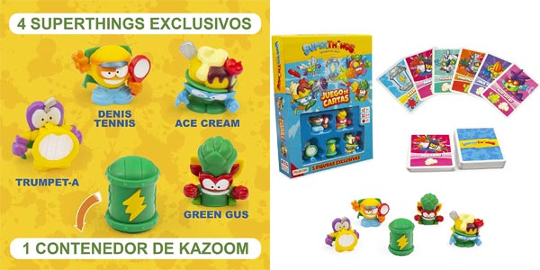 Chollo Juego de mesa oficial Superthings Rivals of Kaboom con 5 figuras por sólo 6,99€ (59% de descuento)