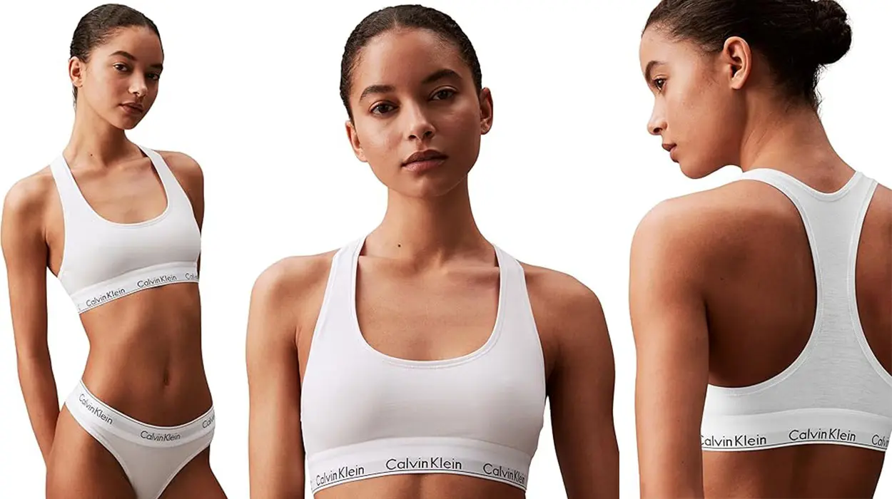 Chollo Sujetador deportivo bralette Calvin Klein Icon para mujer por sólo 14,49€ (-58%)