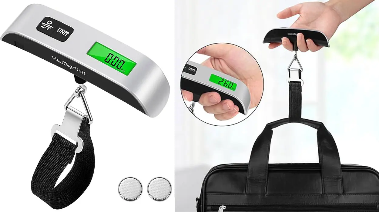 Chollo Báscula Brencco para maletas de viaje por sólo 6,99€
