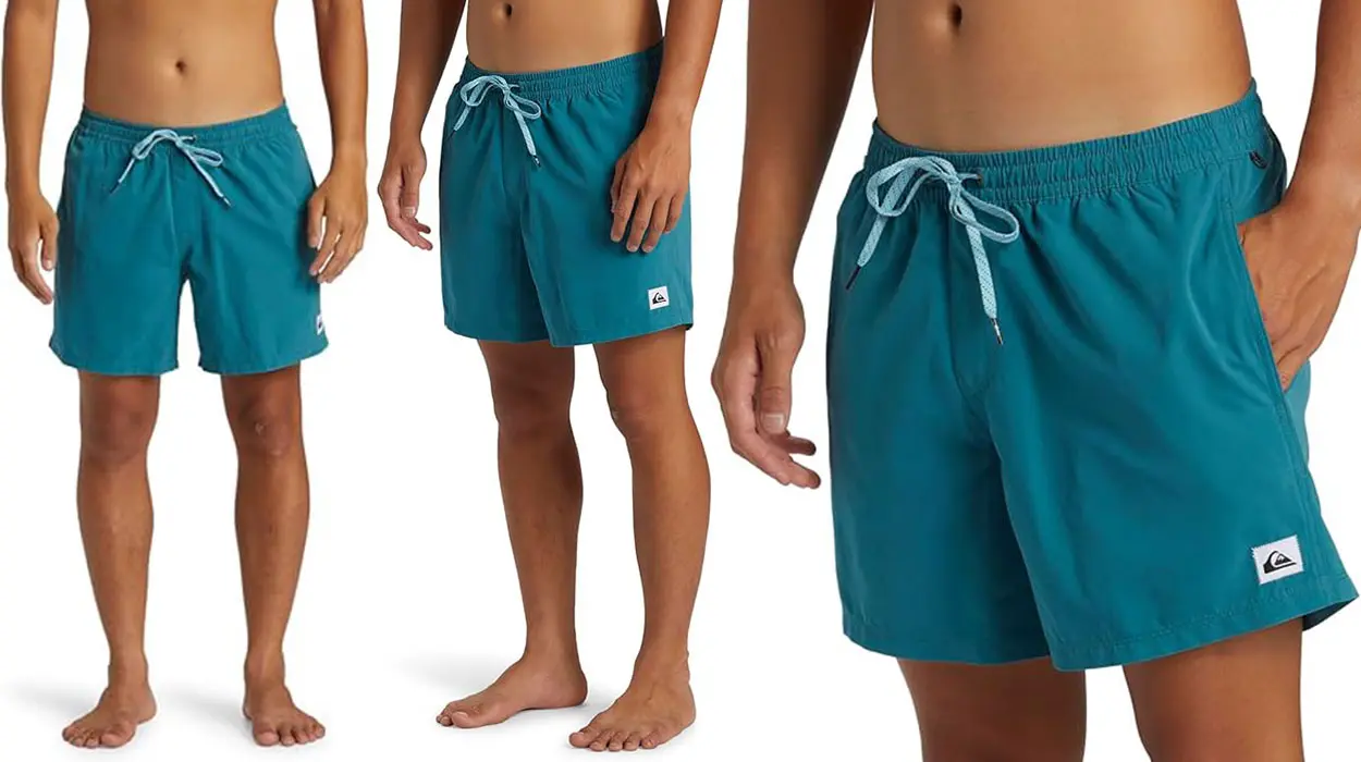 Chollo Bañador Quiksilver Everyday Solid Volley azul para hombre por sólo 15,99€ (-47%)
