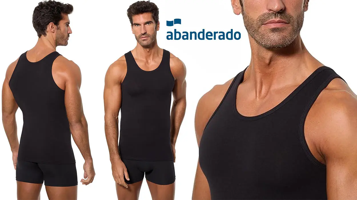 Chollo Camiseta interior de tirantes Abanderado para hombre por sólo 12,99€ (-32%)