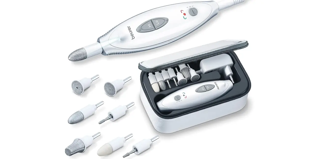 Chollo Set de manicura y pedicura Beurer MP 41 con 7 accesorios por sólo 26,99€ (-29%)