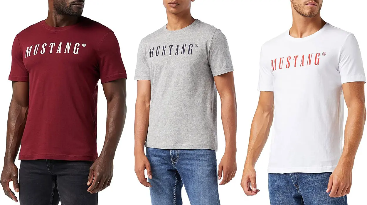 Chollo Camiseta Mustang Alex para hombre desde sólo 15,04€ (-16%)