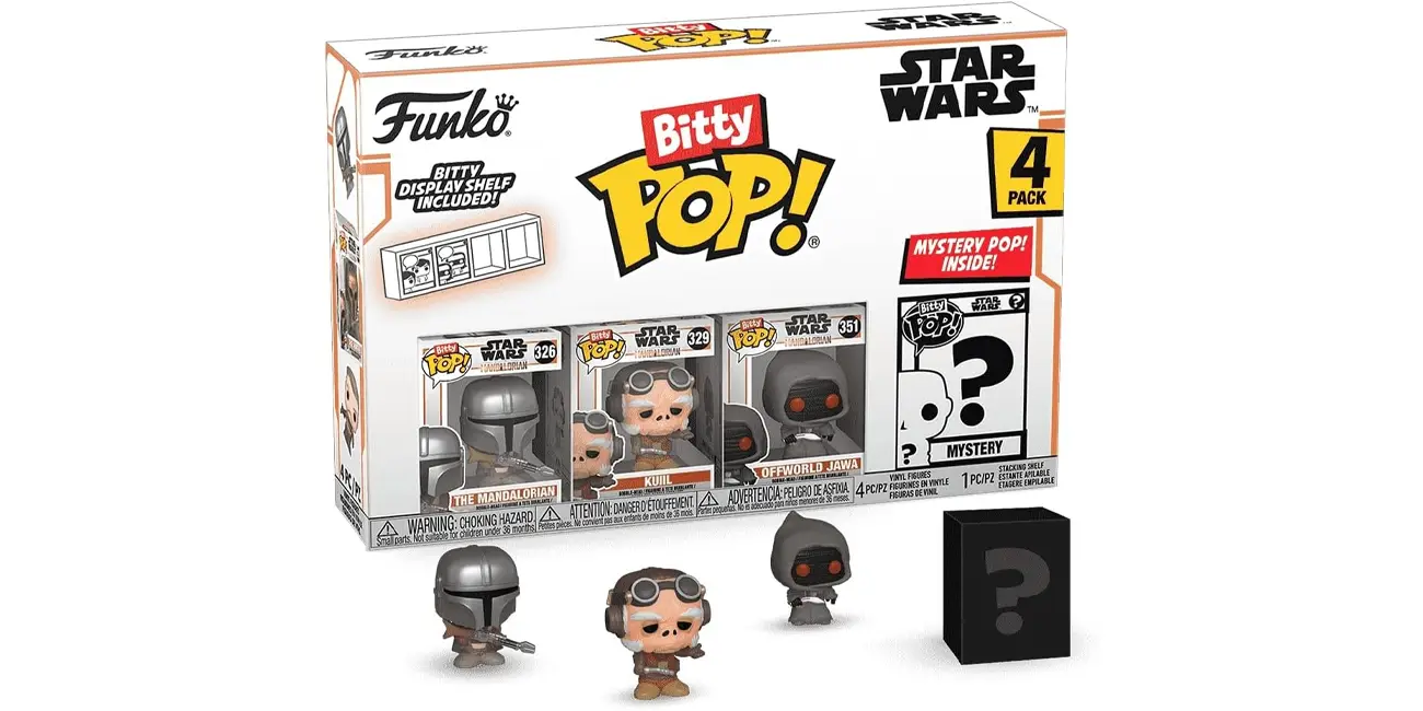 Chollo Funko Bitty Pop! Star Wars – The Mandalorian por sólo 6,50€ (-35%)
