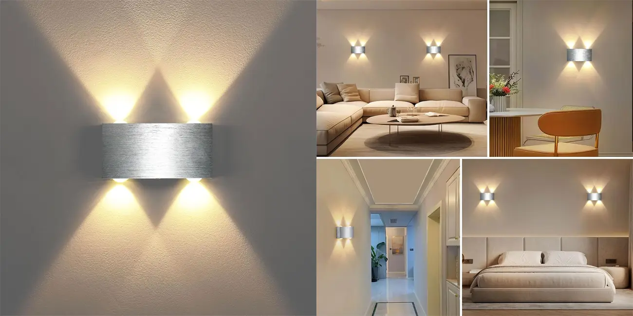 Chollo Aplique LED de pared Lightsjoy por sólo 4,99€ con cupón (-73%)