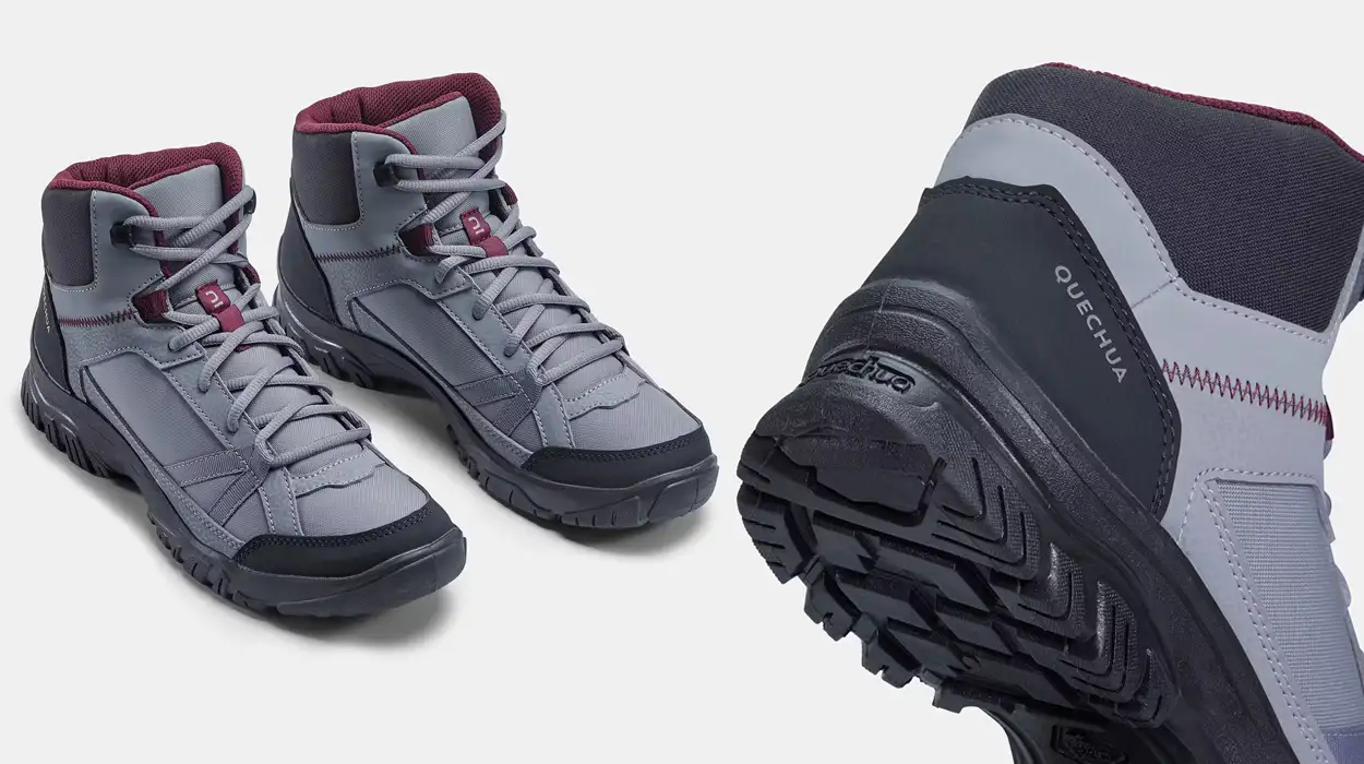 Chollazo Botas de trekking Quechua NH100 para mujer por sólo 12,99€ (-27%)