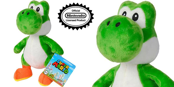 Chollo Peluche Yoshi de 20 cm por sólo 8,99€ (-36%)