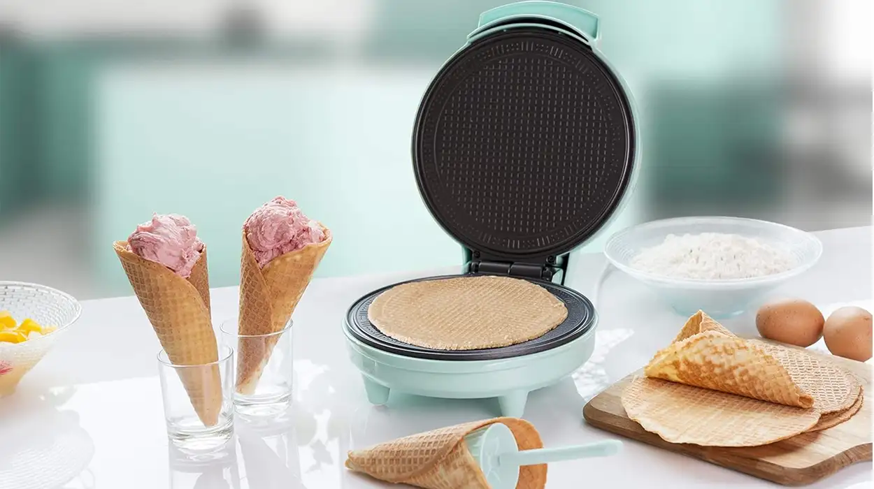 Chollo Máquina para hacer conos de helado Bestron por sólo 21,95€ (-24%)