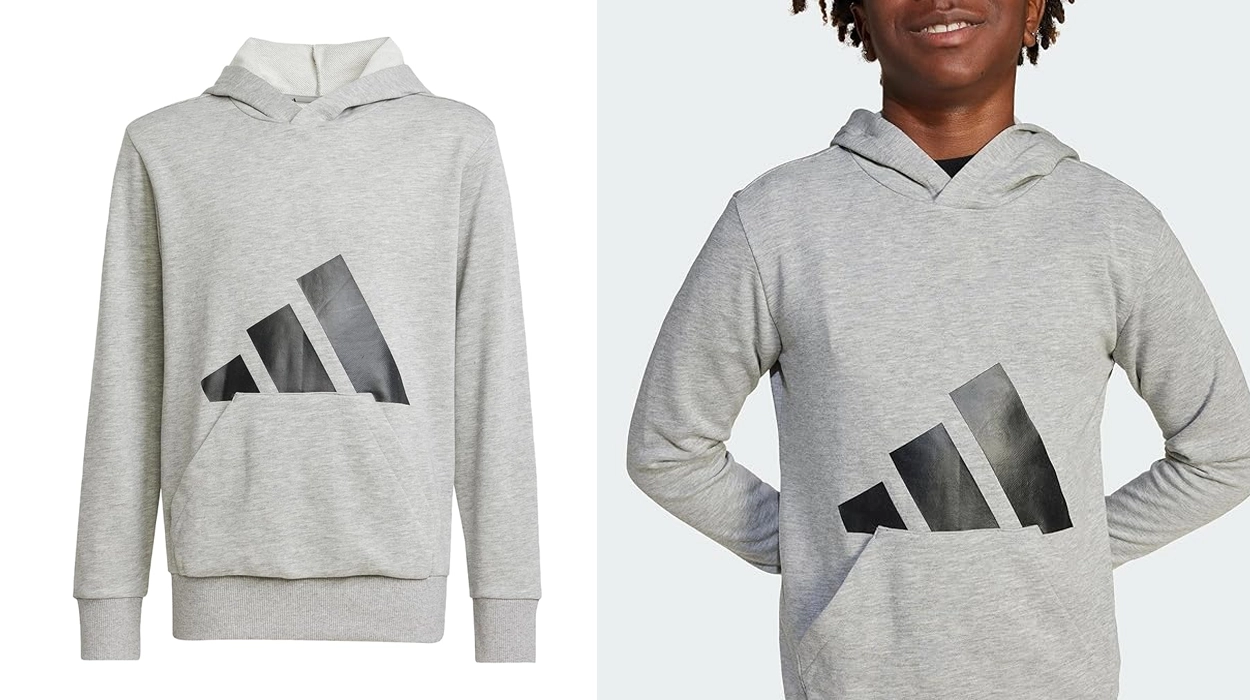 Chollo Sudadera infantil Adidas Essentials Big Logo con capucha por sólo 24€ (-40%)