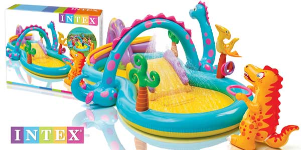Chollazo Centro de juegos hinchable Dinoland Intex 57135NP con dinosaurios por sólo 45,95€ con envío gratis (34% de descuento)