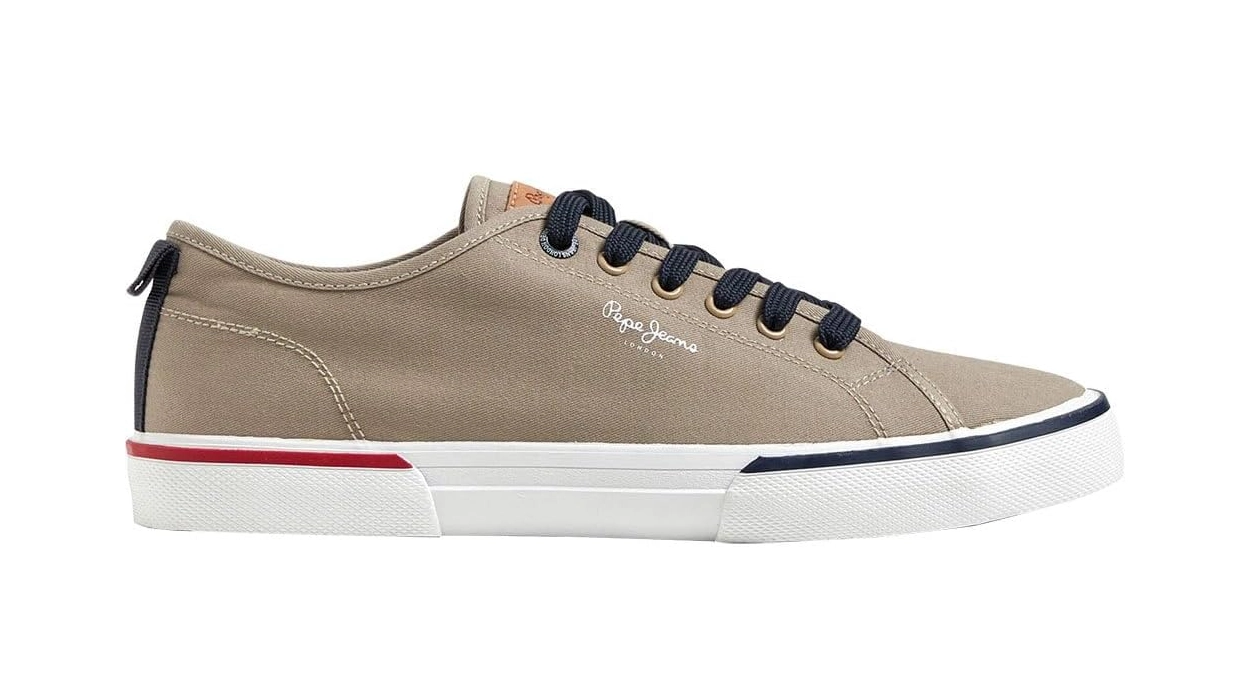 Chollo Zapatillas Pepe Jeans Kenton Smart en color camel para hombre por sólo 34,99€ con envío gratis (-46%)