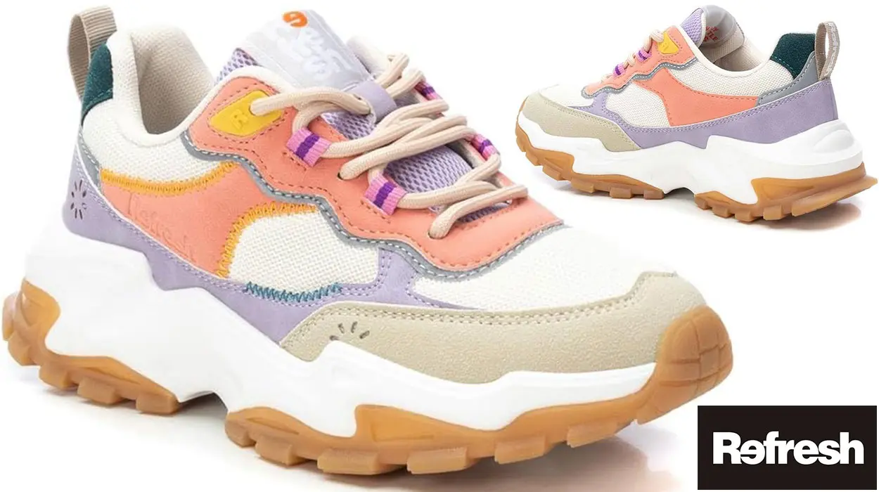 Estas zapatillas Refresh para mujer combinan estilo, comodidad y una oferta inmejorable