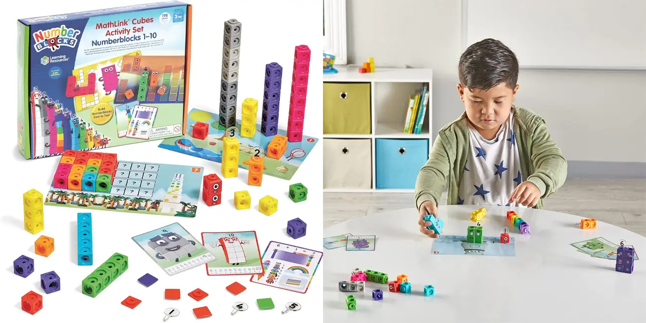 Chollo Set de Actividades con Cubos MathLink Numberblocks del 1 al 10 por 14,99€ (-55%)