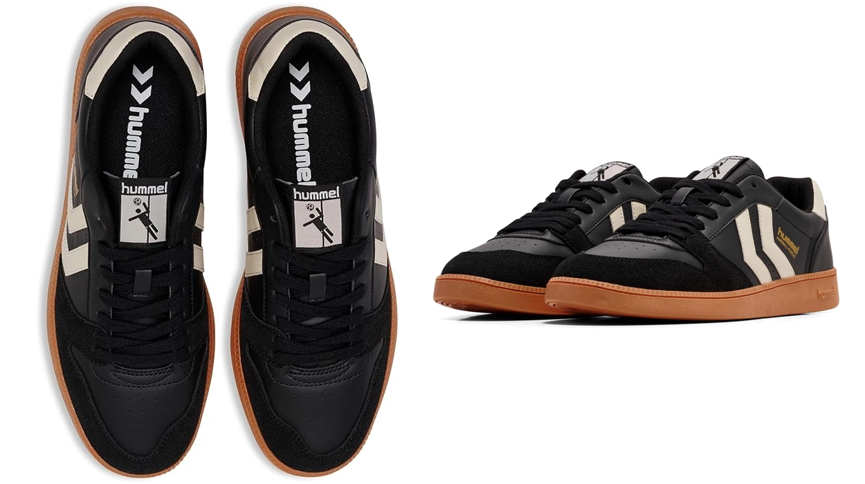 45% de descuento en estas zapatillas Hummel unisex de diseño retro para combinar con tus mejores looks ¡CORRE!