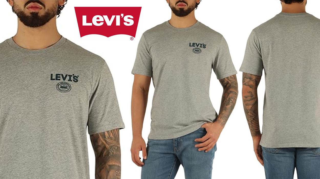 Chollo Camiseta Levi’s Graphic Crewneck para hombre por sólo 16,95€ (-26%)