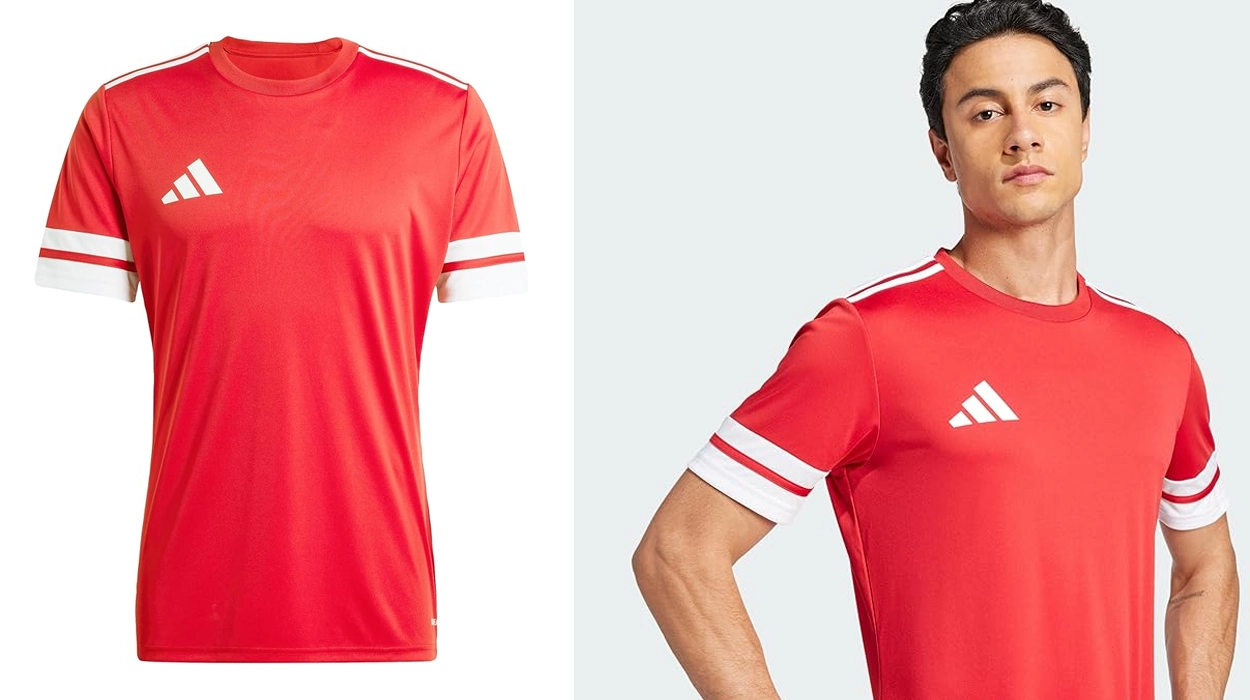 Chollo Camiseta Adidas Squadra 25 para hombre por sólo 12,65€ (-45%)