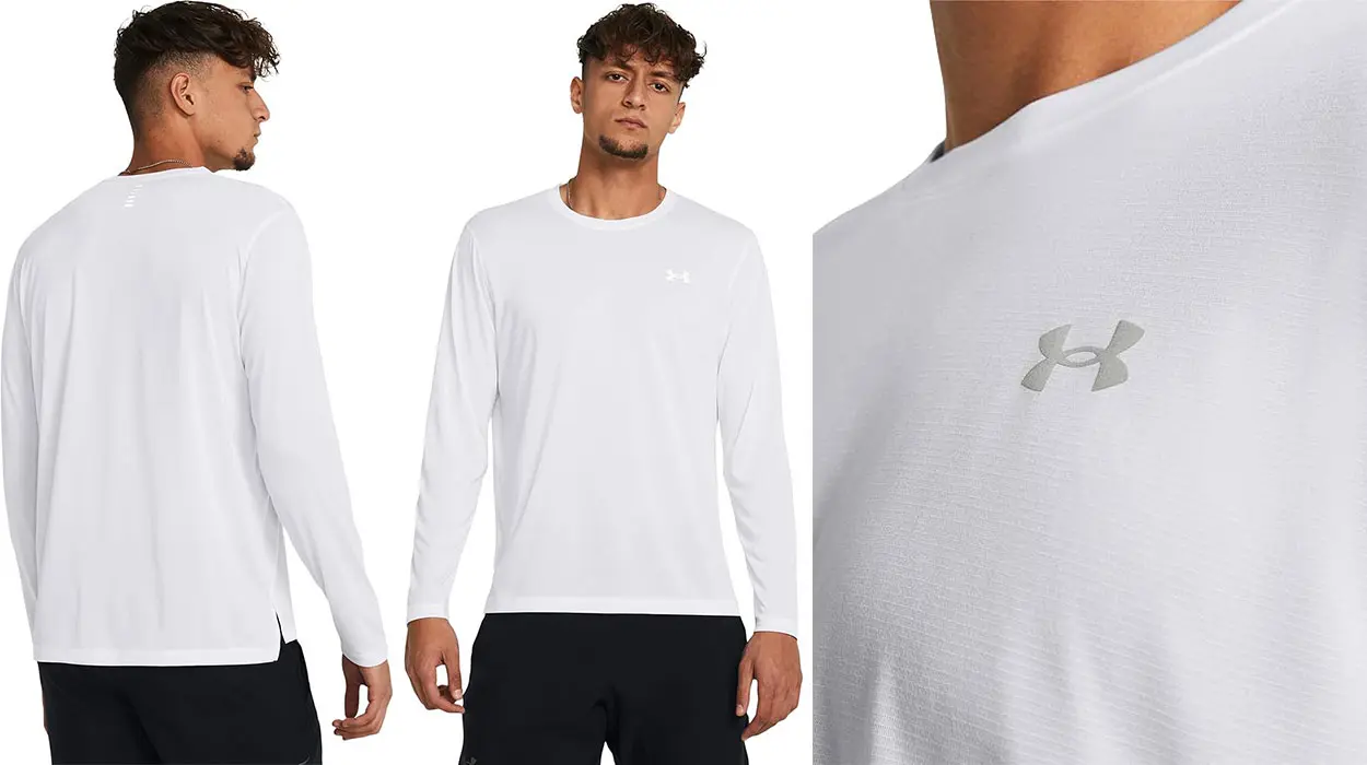 Chollo Camiseta de manga larga Under Armour UA Launch para hombre por sólo 26,97€ (-40%)